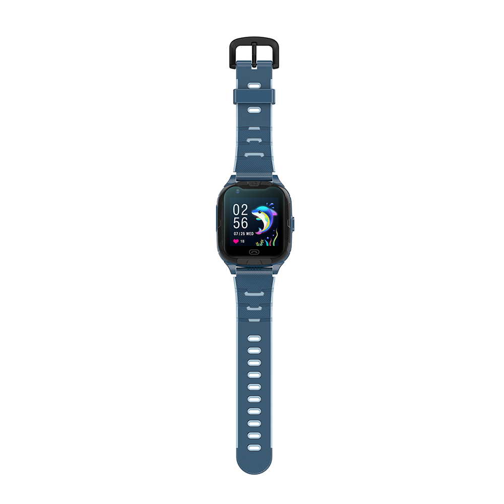 Blue Maxlife kids smartwatch, full strap view